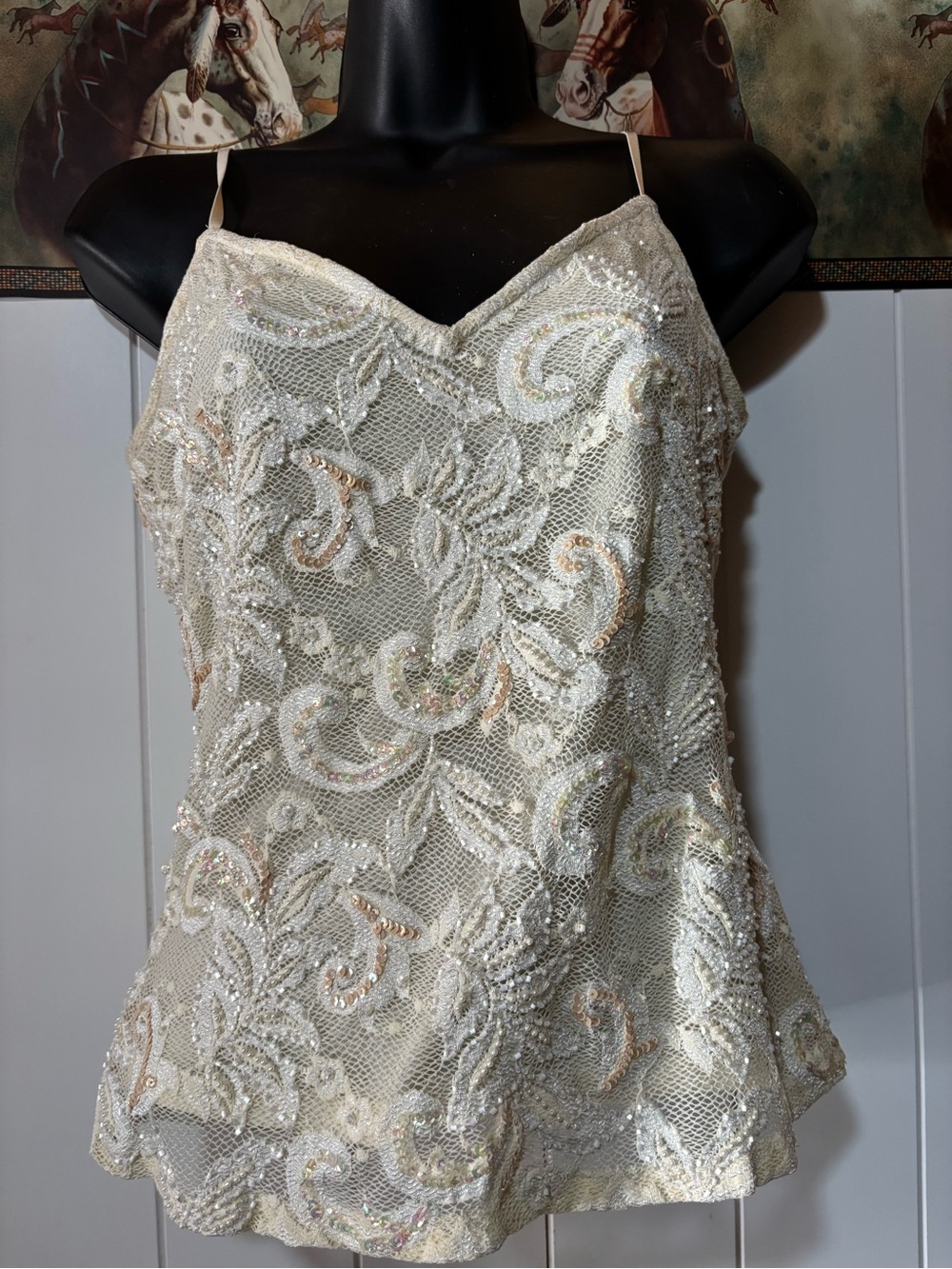 Cache Beaded Cami